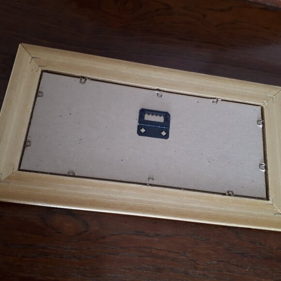 Welcome Sign in ornate frame with glass - Floral - Picture 3 of 3